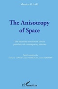 Cover: The Anisotropy of Space - Editions L'Harmattan