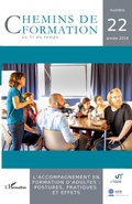Cover: L'accompagnement en formation d'adultes - Editions L'Harmattan