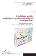 Cover: Psychologie sociale appliquee aux grandes thematiques contemporaines - Editions L'Harmattan