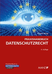 Enlarge image Cover: Praxishandbuch Datenschutzrecht - Manz
