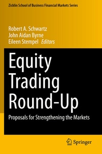 Enlarge image Cover: Equity Trading Round-Up - Springer