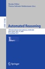 Cover: Automated Reasoning - Springer