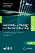 Cover: Multimedia Technology and Enhanced Learning - Springer