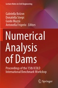 Cover: Numerical Analysis of Dams - Springer
