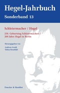 Bild: Schleiermacher - Hegel. - Duncker & Humblot