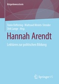 Cover: Hannah Arendt - Springer VS
