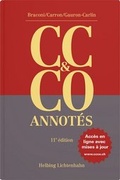 Cover: Code civil suisse et Code des obligations annot&eacute;s (CC & CO) - Helbing & Lichtenhahn
