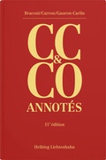 Cover: Code civil suisse et Code des obligations annot&eacute;s (CC & CO) - Helbing & Lichtenhahn