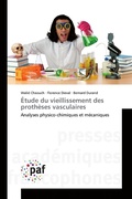 Cover: &Eacute;tude du vieillissement des proth&egrave;ses vasculaires - Presses Acad&eacute;miques Francophones