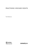 Cover: Practising Welfare Rights - Routledge