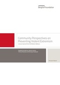 Cover: Community Perspectives on Preventing Violent Extremism - Berghof Foundation