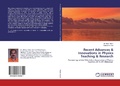 Cover: Recent Advances & Innovations in Physics Teaching & Research - LAP Lambert Academic Publishing