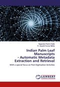 Cover: Indian Palm Leaf Manuscripts - Automatic Metadata Extraction and Retrieval - LAP Lambert Academic Publishing