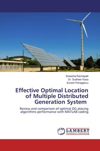 Enlarge image Cover: Effective Optimal Location of Multiple Distributed Generation System - LAP Lambert Academic Publishing