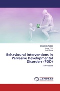 Cover: Behavioural Interventions in Pervasive Developmental Disorders (PDD) - LAP Lambert Academic Publishing