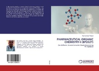 Enlarge image Cover: PHARMACEUTICAL ORGANIC CHEMISTRY-I (BP202T) - LAP Lambert Academic Publishing