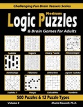 Cover: Medium Logic Puzzles & Brain Games for Adults - Dr. Khalid Alzamili Pub
