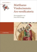 Cover: Matthaeus Vindocinensis: Ars versificatoria - Hirzel