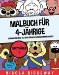 Cover: Malbuch fuer 4-Jaehrige (Teddybaeren 1) - CBT Books