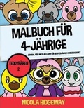 Cover: Malbuch fuer 4-Jaehrige (Teddybaeren 2) - CBT Books