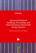 Cover: Advanced Statistical Modeling, Forecasting, and Fault Detection in Renewable Energy Systems - IntechOpen