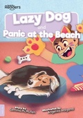 Cover: Lazy Dog and Panic at the Beach - BookLife Publishing