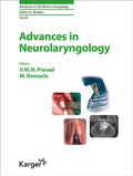 Cover: Advances in Neurolaryngology - Karger, S