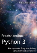 Cover: Praxishandbuch Python 3 - BoD - Books on Demand