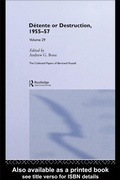 Cover: The Collected Papers of Bertrand Russell Volume 29 - Routledge