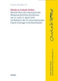 Cover: Musik in Anhalt-Zerbst - ortus musikverlag