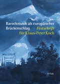 Cover: Barockmusik als europ&auml;ischer Br&uuml;ckenschlag - ortus musikverlag