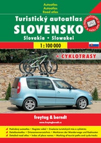 Abbildung von: Touristischer Autoatlas Slowakei (1:100.000) - SHOcart