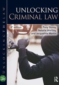 Enlarge image Cover: Unlocking Criminal Law - Routledge