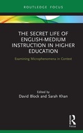 Cover: The Secret Life of English-Medium Instruction in Higher Education - Routledge