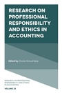 Cover: Research on Professional Responsibility and Ethics in Accounting - Emerald Publishing Limited