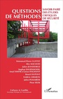Cover: Questions de m&eacute;thodes - Editions L'Harmattan