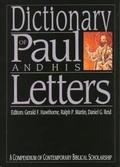 Cover: Dictionary of Paul and his letters - Inter-Varsity Press