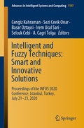 Cover: Intelligent and Fuzzy Techniques: Smart and Innovative Solutions - Springer