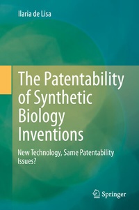 Abbildung von: The Patentability of Synthetic Biology Inventions - Springer