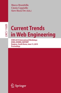 Abbildung von: Current Trends in Web Engineering - Springer