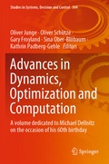 Cover: Advances in Dynamics, Optimization and Computation - Springer