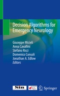Cover: Decision Algorithms for Emergency Neurology - Springer