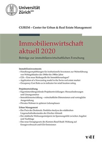 Abbildung von: Immobilienwirtschaft aktuell 2020 - vdf Hochschulverlag AG