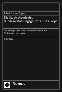 Abbildung von: Die Staatstheorie des Bundesverfassungsgerichts und Europa - Nomos