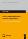 Cover: Open Government und Verwaltungsreform - Nomos