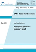 Cover: Hydroplaning Performance of Non-Free-Rolling Passenger Car Tires - Shaker