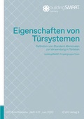 Cover: Eigenschaften von T&uuml;rsystemen - bSD Verlag - Haus der Bundespressekonferenz / 4103