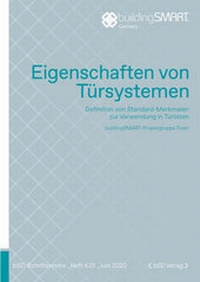 Abbildung von: Eigenschaften von Türsystemen - bSD Verlag - Haus der Bundespressekonferenz / 4103