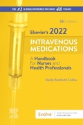 Cover: Elsevier's 2022 Intravenous Medications - Elsevier