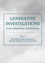 Cover: Generative Investigations - Cambridge Scholars Publishing